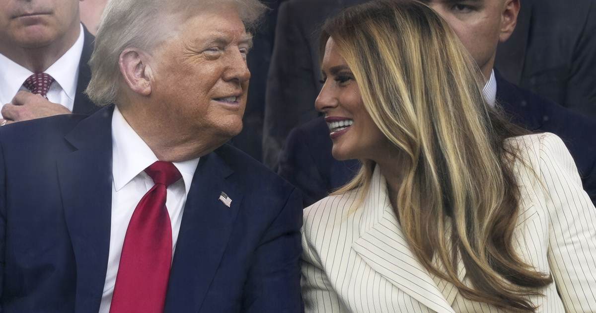 Melania Appears to Send a Message to Haters Amid WSJ Trump-Epstein Drama