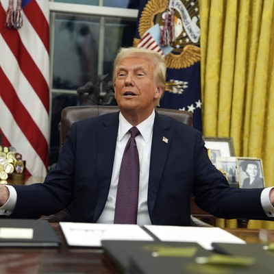 The Line Trump Dropped About the New Ballroom Hits Hard