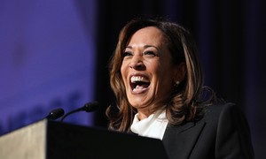 Kamala Harris Uncorks a Wild Midterm Conspiracy Theory — and the Video Is Something Else