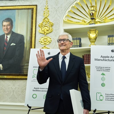 Apple's Newest Factory Deemed 'Trump Effect' in Action