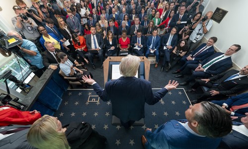 Boom: White House Drops a Mountain of Receipts After CNN, MS NOW, Politico Sue Over Press Ban