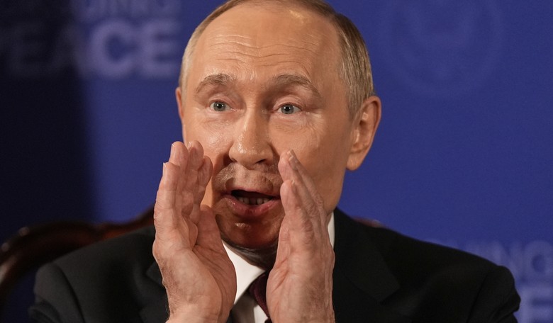 Putin Throws Cold Water on Any Talk of a Quick Peace Deal