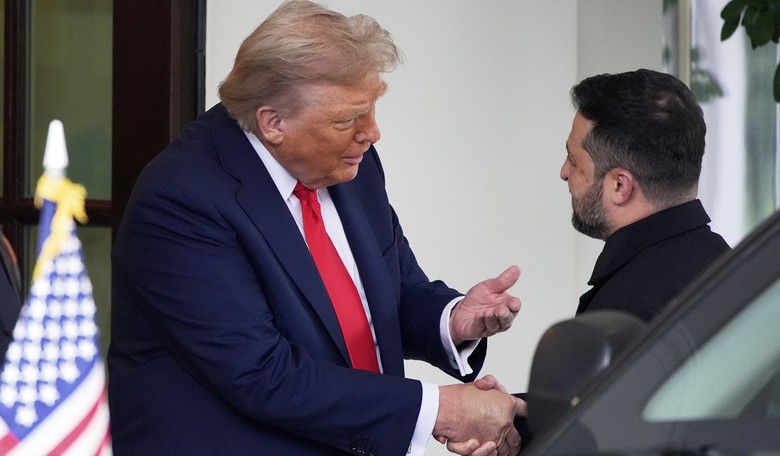 Zelensky Shows Up to White House Looking Very Different Than Last Time, and Trump Lets Him Know
