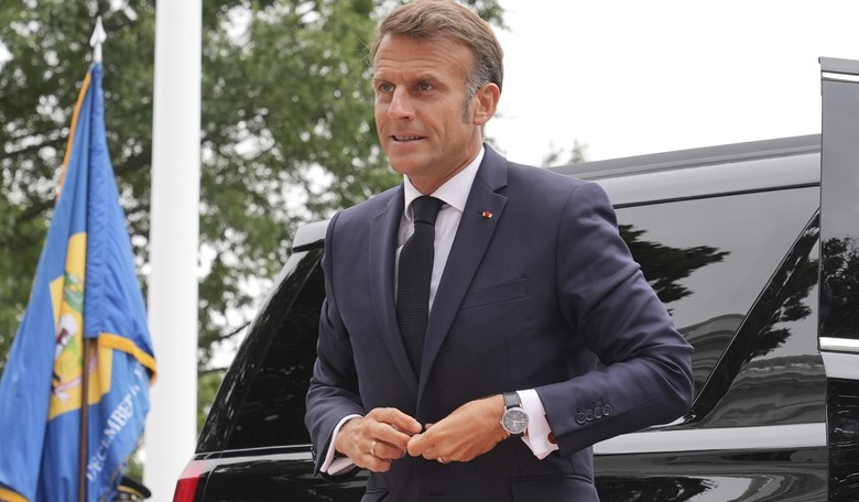 French President Macron Safe After Bombing Near His Hotel in Syria