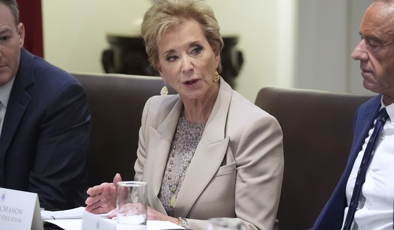 Secretary of Education Linda McMahon Responds to 'John Brown Club' Flyers on the Georgetown Campus