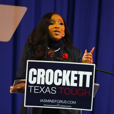 Watch Jasmine Crockett Glitch Out When Asked Whether She Will Campaign for Talarico