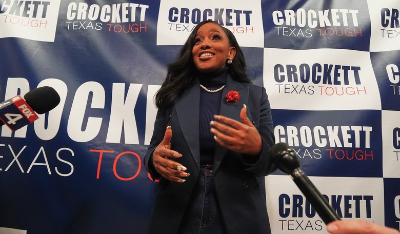 One Glance at Jasmine Crockett's Website Tells You Everything You Need to Know About Her Senate Campaign
