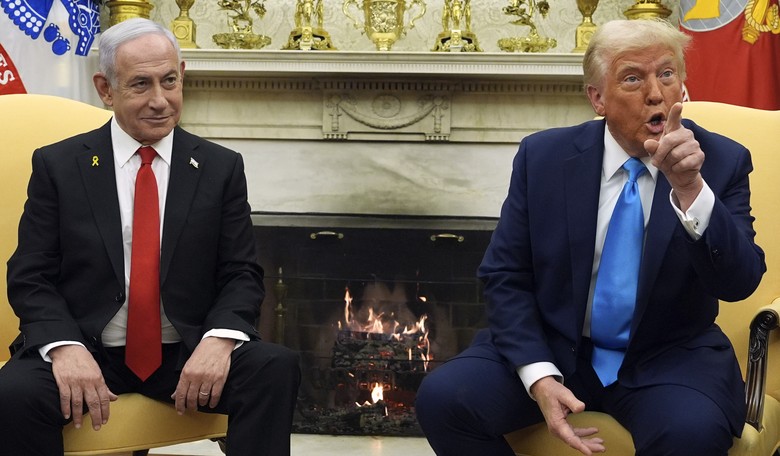 Donald Trump Makes Bibi Look Like a Used Felafel Salesman