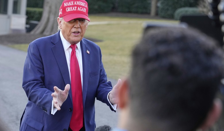 Trump Steps on the Gas Pedal for English