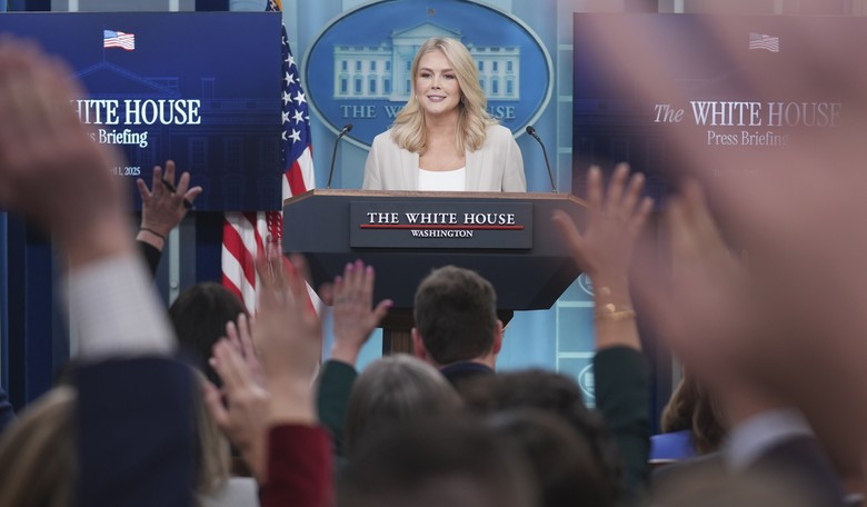Karoline Leavitt Has a Message for Reporters With Pronouns in Their Signature
