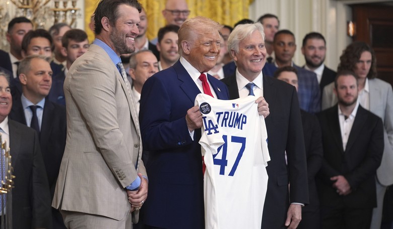 Watch: Donald Trump Hilariously Trolls Adam Schiff During LA Dodgers Ceremony at White House