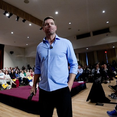 We Might Know What the Feds Are Seeking in Eric Swalwell's Seized Devices