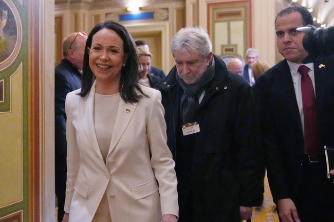 María Corina Machado Leaves the White House With a Positive Message About Venezuela