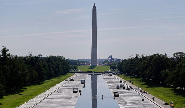 'Didn't Age Well': Newsom's Press Office Gets Inconvenient Update About Trump's Reflecting Pool Project