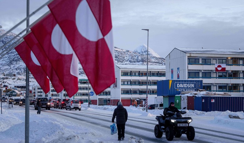 From Greenland to Red, White, and Blue Land