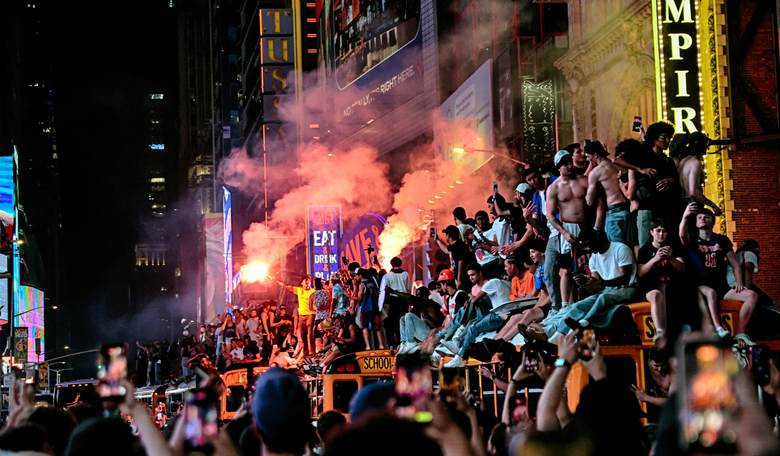 Shots Fired in Times Square During Knicks Championship Parade Celebration