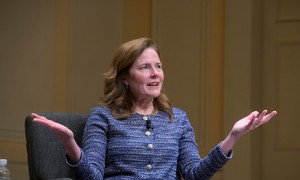 Barrett Leaves Roberts in Ballroom Case