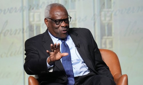 This Is Why Justice Clarence Thomas Got Emotional at a Recent Public Appearance