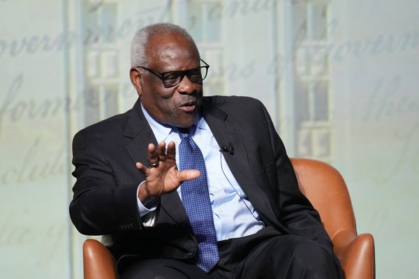 Clarence Thomas Had the Perfect Response to This Liberal Reporter's Question on the Hill