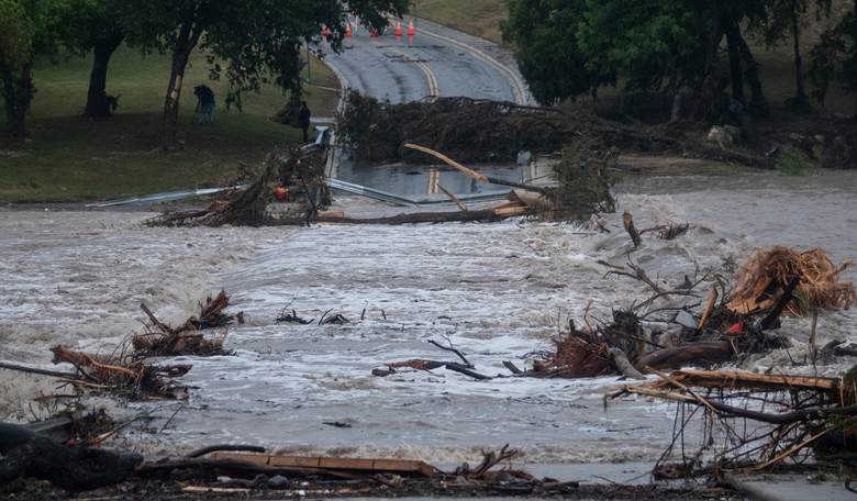 Historic Flooding Causes Bridge Collapse in Texas Hill Country
