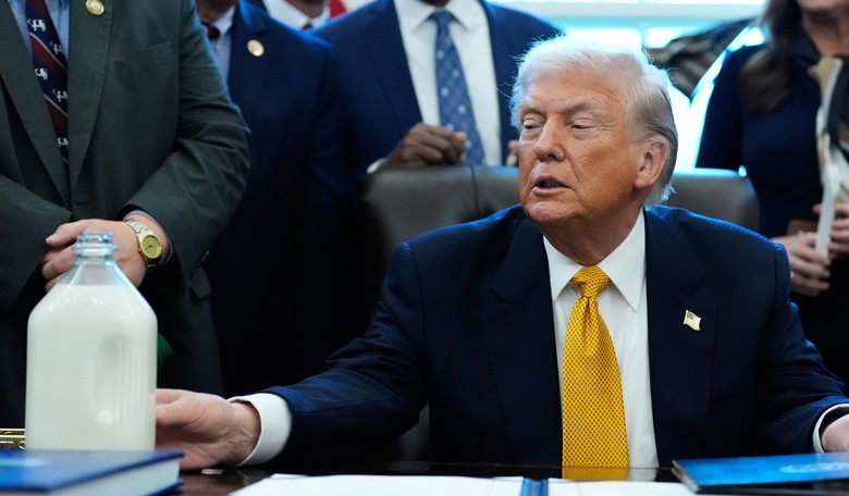 Guess What This Oregon Democrat Called Trump's 'Whole Milk for Healthy Kids Act'