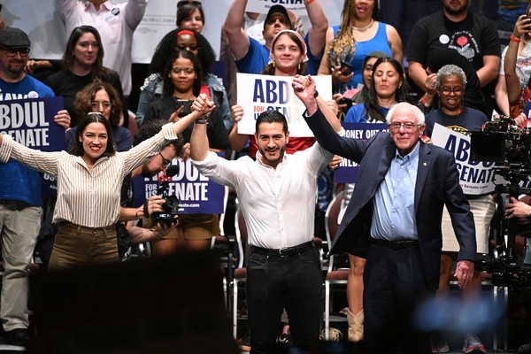 AOC, Sanders Rally for Democratic Socialist El-Sayed in Senate Primary Fight