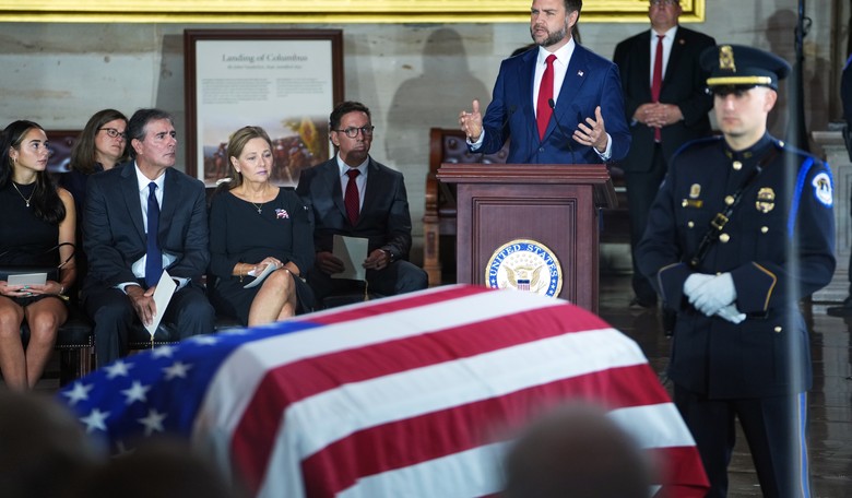 Watch: JD Vance Has the Capitol Laughing Through Tears As DC Bids Farewell to Lindsey Graham 