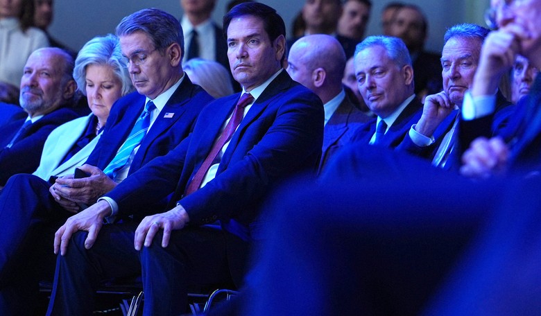 Bloomberg Reporter Caught Giving Marco Rubio the Finger During Presser With Hungarian PM