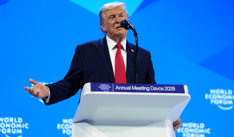 Trump Took on the International Elites at Davos. You Know They're Steaming
