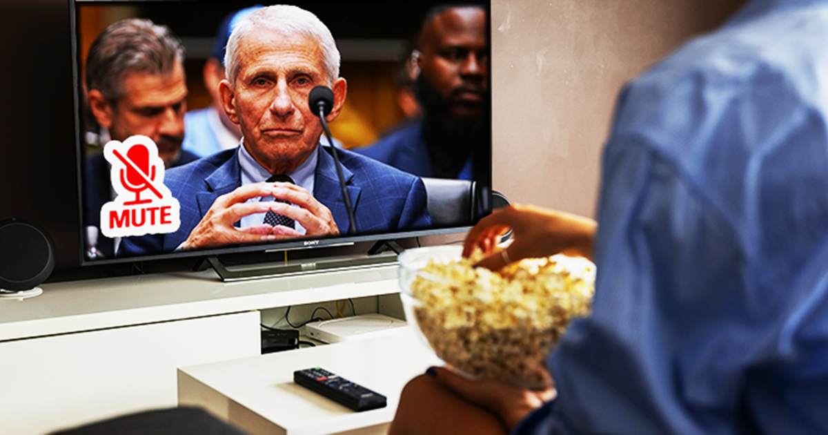 The Dr. Fauci Non-Testimony Continues to Have the Press in Fire Drill Defense Mode