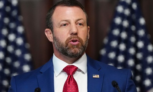 Watch DHS Secretary Markwayne Mullin Rip Apart This Lib Reporter Illegal CDL Drivers' Licenses 