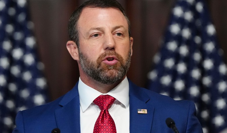 Watch DHS Secretary Markwayne Mullin Rip Apart This Lib Reporter Illegal CDL Drivers' Licenses 