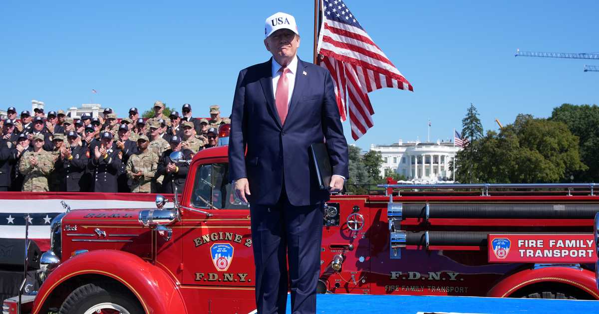 Watch: Touching Moments As Trump Honors First Responders, Fallen Heroes at White House 9/11 Event – RedState