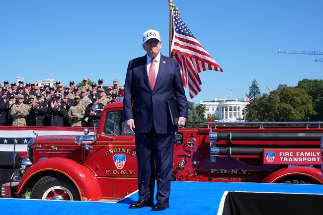 Watch: Touching Moments As Trump Honors First Responders, Fallen Heroes at White House 9/11 Event