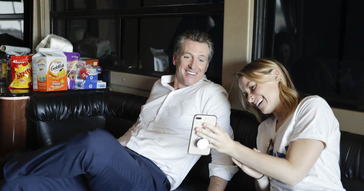 Politico, WaPo Push Trump-Harp Rumors, Ignore Newsom's Blonde Strategist and Her $213K Bonus