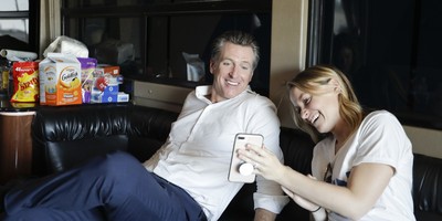 Politico, WaPo Push Trump-Harp Rumors, Ignore Newsom's Blonde Strategist and Her $213K Bonus