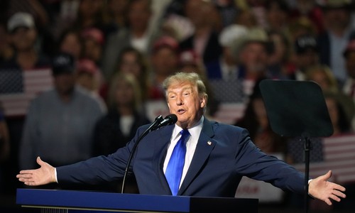 Trump Lays Up the Wins, Teases a 'Trump Dividend,' for First-of-Its-Kind RNC Midterm Convention 