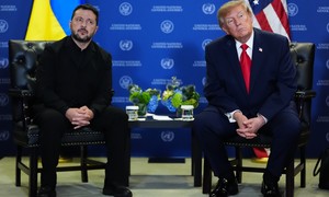 Trump Cites 25,000 One-Month Death Toll, Pushes New Ukraine-Russia Deal