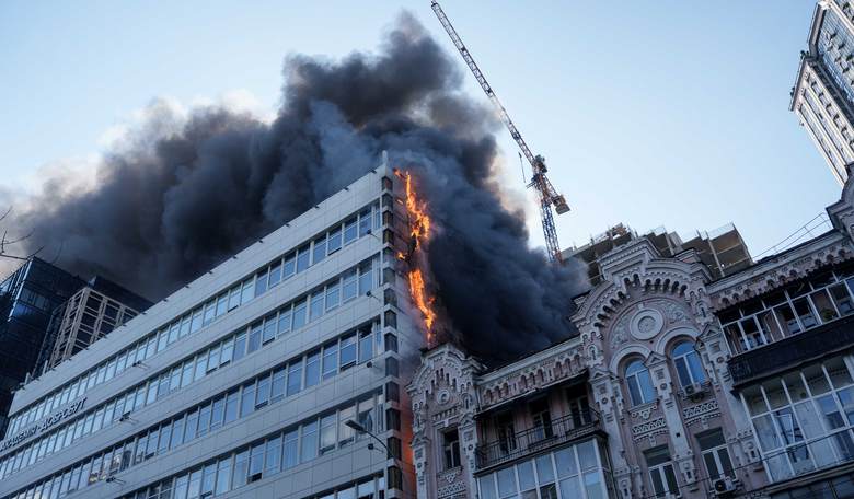 New: Russian Drone Strikes Ukraine Science Academy in Kyiv