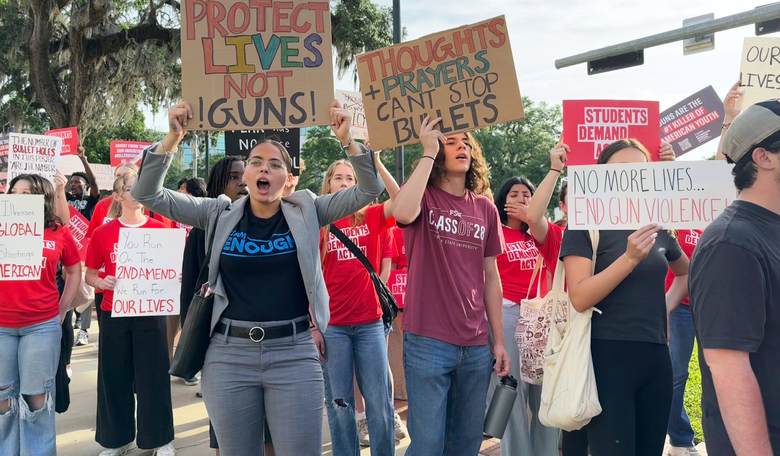 A Walkout Against 'Gun Violence' With No Clear Destination