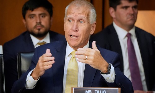 Did Thom Tillis Really Think He Wouldn't Get Cooked Over This Tweet? 