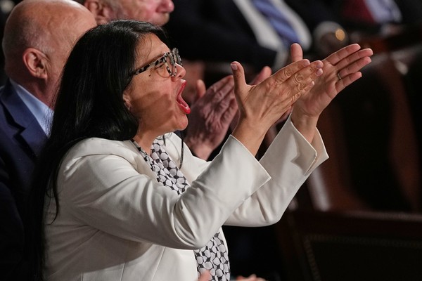 Rashida Tlaib Has Massive Meltdown at the SOTU