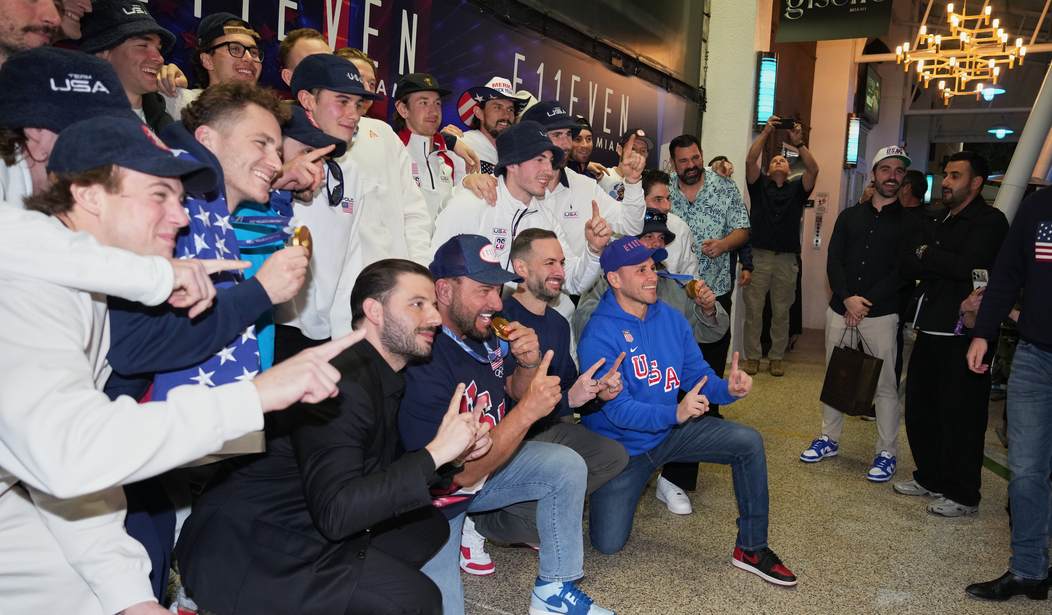 The Vibes for the US Men's Hockey Team Are So High, We Got Strippers Standing for the Anthem
