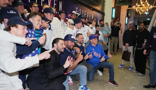 The Vibes for the US Men's Hockey Team Are So High, We Got Strippers Standing for the Anthem