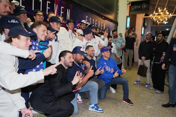 The Vibes for the US Men's Hockey Team Are So High, We Got Strippers Standing for the Anthem
