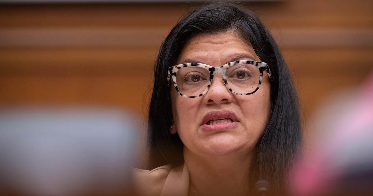 Shes Gonna BLOOOW! Rashida Tlaib Spittle-RAGES About Evil Trump Targeting Ilhan Omar and LOL (VID)