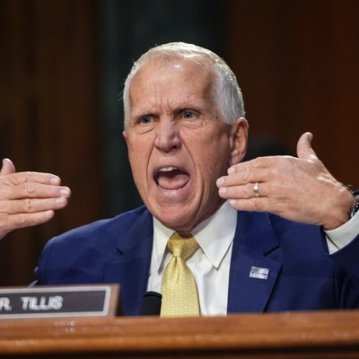 Thom Tillis Takes His Bitterness Tour to CNN and Has One Doozy of a Meltdown
