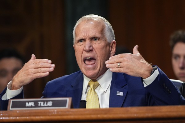 Here's What Someone Should've Said to Thom Tillis During His Kristi Noem Meltdown