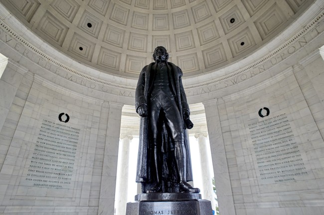 God and the Jefferson Memorial