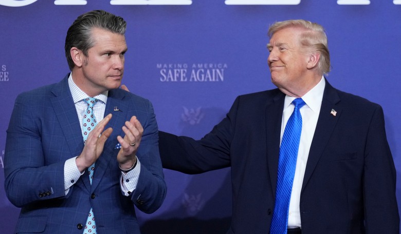 Pete Hegseth Says Military Intercepted Six Vessels Trying to Break Blockade